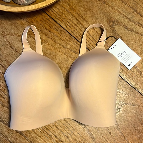 Knix Wing Woman Bra in Nude2 size 6++ NWT - Picture 2 of 9